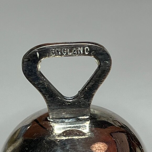 Bridalane Silver Christmas Bell 1976 5 Golden Rings - Picture 8 of 10